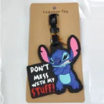 Disney Anime Cute Stitch Luggage Tag Suitcase ID Addres Holder Baggage Boarding Tags Portable Label - Image 2
