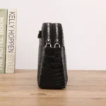 Men's Genuine Crocodile Skin + Leather Wallet - Image 3