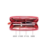 Women's Crocodile Leather Wallet (Various Colours) - Image 5