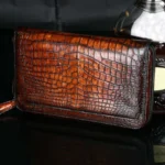 ourui Zipper male wallet Himalayan white long male handbags men clutch bag - Image 5