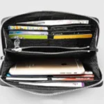 feimanmaoyi inside outside leather men wallet long clutch bag without stitching male clutch bag - Image 4