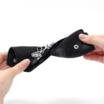 Portable Leather Keychain Men Women Housekeeper Key Holder Organizer Pouch Cow Split Car Key Wallet Key Case Mini Card Bag - Image 5