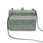 Luxury Diamond Clutch Flat Bottom Full Diamond Dinner Bag Banquet Female Rhinestone Clutch Bag Light Luxury Style Evening Clutch - Image 6