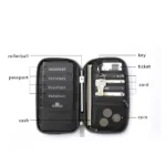 RFID Blocking Passport Wallet Family Passport Holder Multi Functional Document Case Organizer Travel accessories Document Bag - Image 3