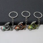 Vintage Tank Model Keychain Game Aircraft Helicopter Fighter Motorcycle Keyrings For Men Bag Ornaments Car Pendant Souvenir Gift - Image 4