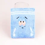 Towel cloth embroidered anime fashion wallet, designer personalized ID card holder - Image 5