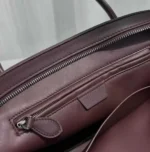 Genuine Leather Tote Bag for Women Large Capacity Designer Shoulder Bag Crossbody Handbag Minimalist Work Purse Stylish Handle - Image 6