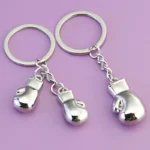 Metal Boxing Gloves Keychain Sport 3D Fitness Boxing Key Ring For Men Backpack Pendant Car Trinket Fight Club Match Gift - Image 5