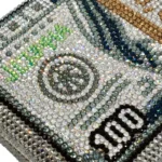 Handmade Bedazzeled USD Bundle Dinner Bag - Image 6