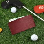 DHL100pcs Wallet PU Blank Blue Wine Red Long Card Holder - Image 4