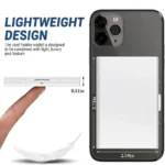 Anti-Scan ANTI RFID Blocking 6 Cards Aluminum Metal ID Bank Credit Card Holder Slim Wallet Case Business Card Protection Holder - Image 5