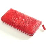 ourui women wallet zipper female clutch bag red color - Image 4