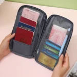 Multi-Functional Wallet-Style Travel Document Holder Men's Women's Style Passport Wallet Organizer Bag Wholesale Stock Available - Image 5