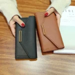 2025 New Fashion Women Wallets Leather Hasp Wallet Women's Long Design Purse Clutch Women Lady Wallet Phone Pocket Cartera Mujer - Image 3