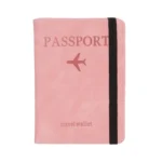 Women Men Vintage Business Passport Holder Multifunction ID Bank Card ID Bag Practical PU Leather Wallet Travel Accessory Bag - Image 5