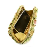 Rhinestone Empty Metal Crystal Dinner Bag Diamond Women's Clutch Bolsos De Diseñador Lujo Rhinestone Bag Bolso Diseñador De Lujo - Image 4