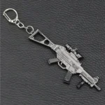 1pc Toy Gun Keychain, Alloy Toy Gun Model Pendant Car Key Chain Car Key Ring Gift For Men Boys - Image 5