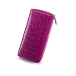 Women's Crocodile Leather Wallet (Various Colours) - Image 4