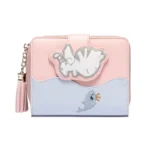 Women's Cute Kitten Card Holder Wallet