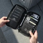 RFID Blocking Passport Wallet Family Passport Holder Multi Functional Document Case Organizer Travel accessories Document Bag - Image 6