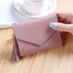 Short Tassel Wallet Women Fashion Purse Female Mini Wallets New Korean Students Lovely Purse Female Small Wallet for Girl - Image 5