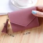 Short Tassel Wallet Women Fashion Purse Female Mini Wallets New Korean Students Lovely Purse Female Small Wallet for Girl - Image 6