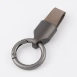 Fashion Durable Leather Car Key Ring Keychain Holder Accessories Suitable for Most Car Keys Keyholes Larger Than 1.2cm/0.47in - Image 5