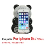 Panda Diamond Bag Cartoon Animal Crystal Full Diamond Dinner Bag Handmade Diamond Ladies Clutch Bag Cartera De Fiestas Elegantes - Image 3