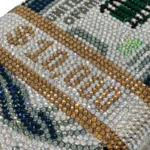 Handmade Bedazzeled USD Bundle Dinner Bag - Image 3