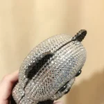 Panda Diamond Bag Cartoon Animal Crystal Full Diamond Dinner Bag Handmade Diamond Ladies Clutch Bag Cartera De Fiestas Elegantes - Image 5