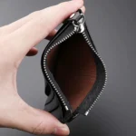 Compact Leather Men's Wallet - Image 4