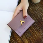 Leather New Women Purse Small Short Leather Wallet Luxury Brand Mini Female Fashion Wallets And Purse Credit Card Holder - Image 5