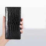 madun new crocodile men wallet male purse business male long wallet More screens Double sided crocodile - Image 2