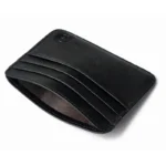 Import Cowhide Leather Lichi Pattern Men's Wallet Sort Woman Credit Card Vintage Style Credit Card Holder Cash Purse lambskin - Image 3