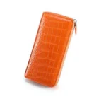 Women's Crocodile Leather Wallet (Various Colours) - Image 2