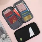Multi-Functional Wallet-Style Travel Document Holder Men's Women's Style Passport Wallet Organizer Bag Wholesale Stock Available - Image 6