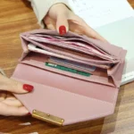 2025 New Fashion Women Wallets Leather Hasp Wallet Women's Long Design Purse Clutch Women Lady Wallet Phone Pocket Cartera Mujer - Image 4