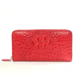 ourui women wallet zipper female clutch bag red color - Image 3