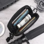 Waterproof Camping EDC Pouch Tactical Key Change Purse Wallet Travel Kit Coin Purse With Card Slots Pack Zippers Waist Bag - Image 2