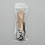 New Luxury Leather Auto Keychain Women Men Black Buckle Car Key Ring Chain Holder Jewelry Gift Chaveiro - Image 3