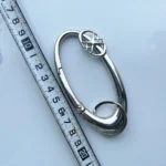 Y2K Cross Carabiner Keychain Religious Crucifix Grunge Clasp Key Clip EDC Gift Dad Boyfriend Men Camping Hiking Outdoor Climber - Image 6