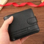 Men Wallets Leather Zipper Purse Man Slim Card Horders Quality Male Short Multi-card Wallet Coin Pocket Purse - Image 5