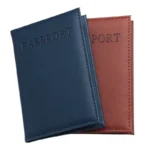 1pc PU Leather Possport Cover Case for World Travel Passport Protector Organizer Universal Passport Holder Bag Case Sleeve