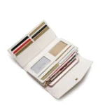 mokafu crocodile female Fold wallet new fashion contracted large capacity leisure long women clutch bag women wallet - Image 4