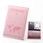 Women Men RFID Vintage Business Passport Covers Holder Multi-Function ID Bank Card PU Leather Wallet Case Travel Accessories - Image 6