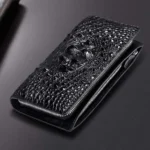 yuanyu new crocodile handbags import crocodile male wallet long bag Hand caught wallet - Image 5