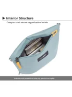 Pacse Anti-Theft Crossbody Bag Travel Document Bag for International Travel Secure Wallet for Passport And Personal Items - Image 3