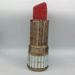 Lipstick Diamond Dinner Bag Full Of Diamonds Crystal Bag Banquet Clutch Designer Luxury Bags شنطة نسائيه ماركة اصليه اكثر مبيعاً - Image 4